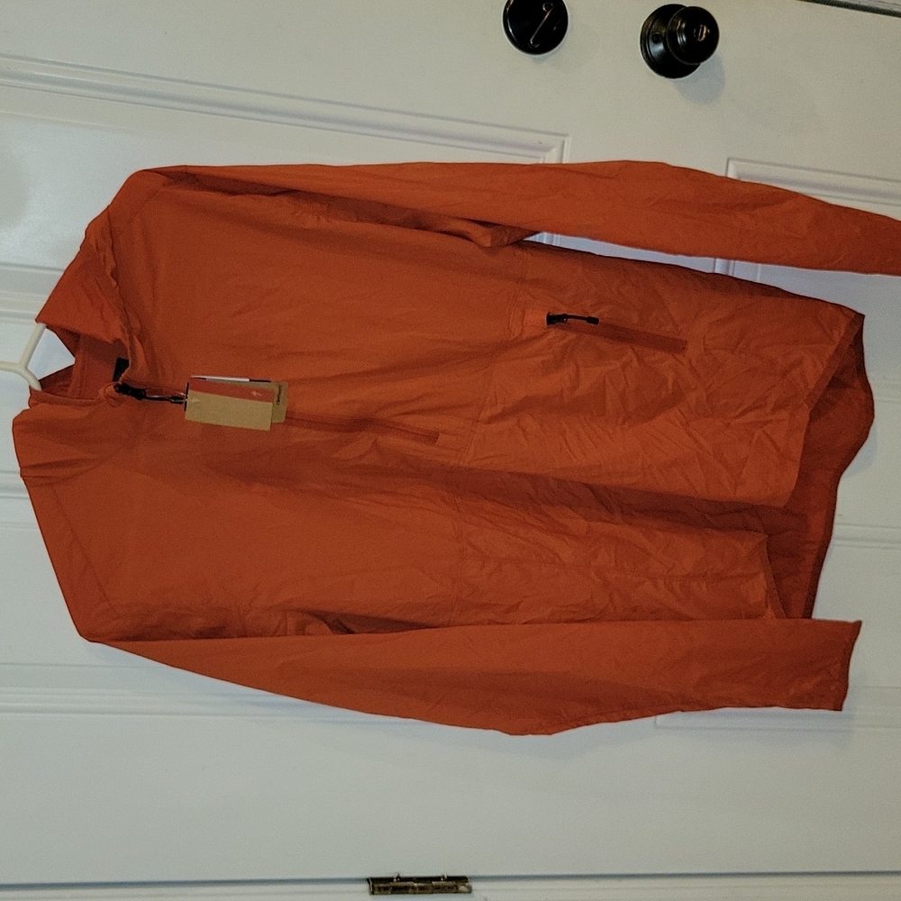 Mens Medium baggy cycling wind shell hoody jacket
